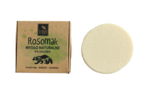 Naturalne mydło do golenia Rosomak FERNY, mydła naturalne na prezent, mydła naturalne ręcznie robione