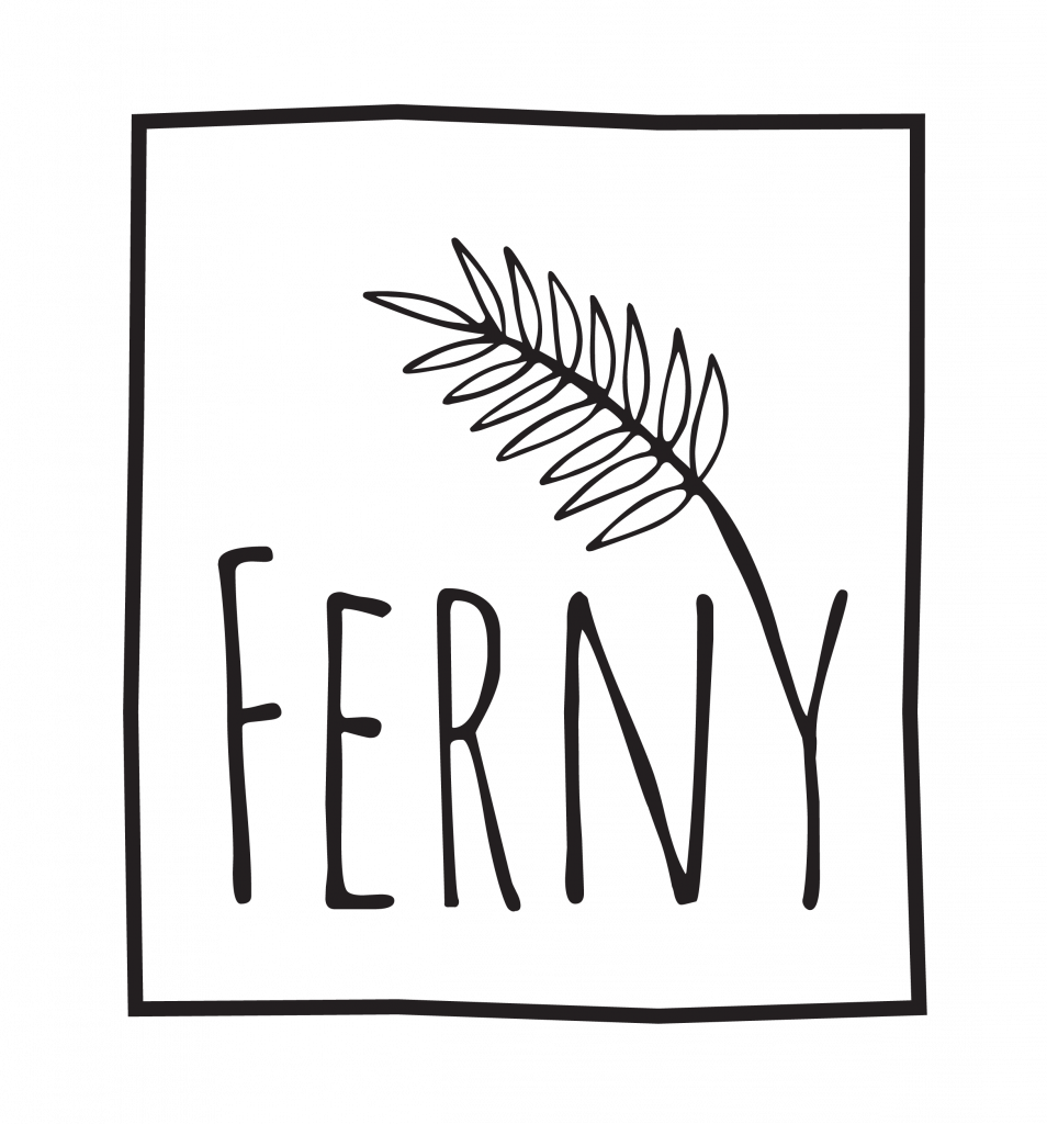 Logo FERNY - mydła ręcznie robione, mydła ręcznie robione zestaw, mydło do higieny intymnej w kostce