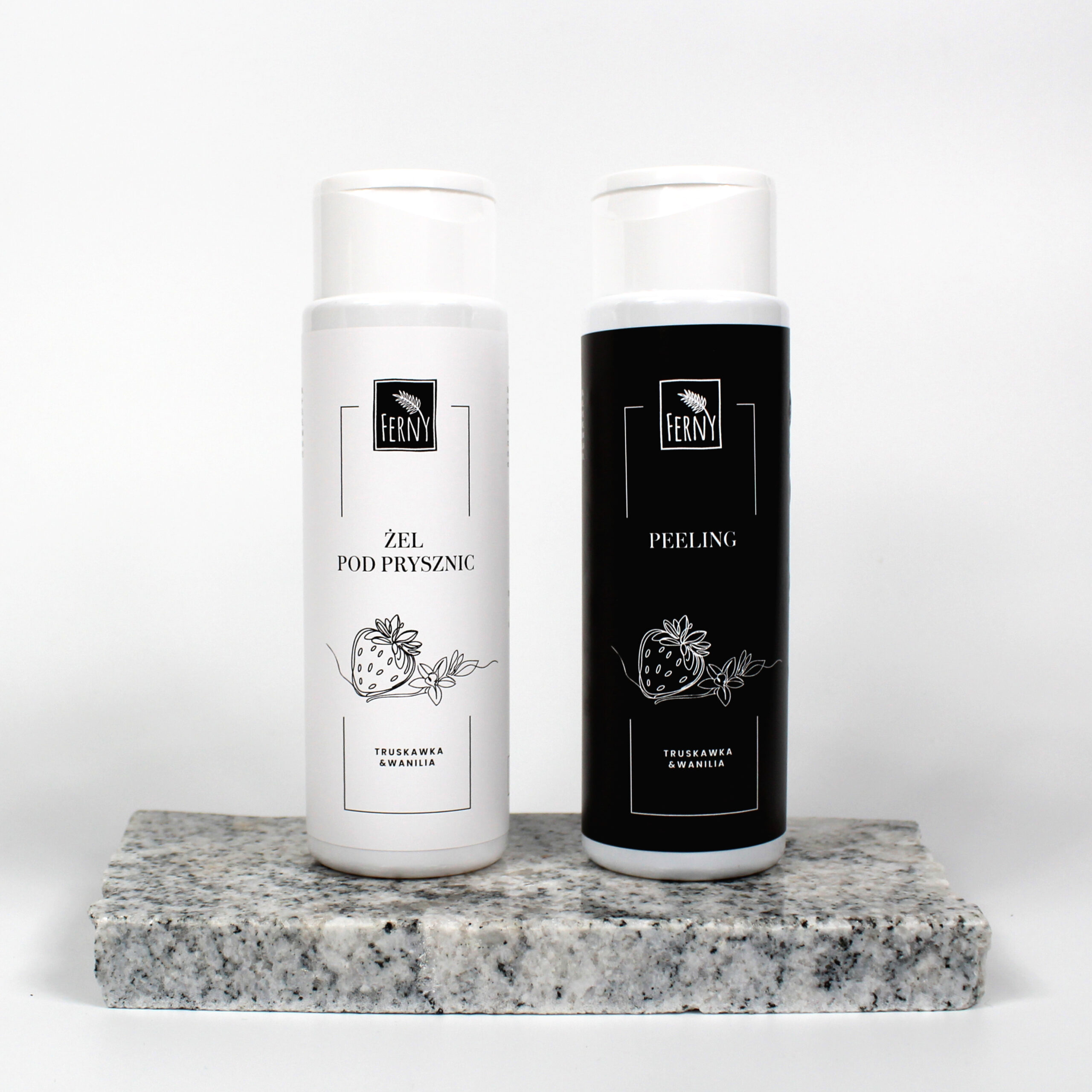 truskawka wanilia zestaw